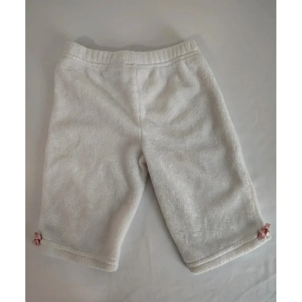 Vintage Little Legends 2pc Fleece Long Sleeve Pants Outfit Size 6-9 Months